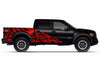 Ford Raptor F-150 F150 2010 2011 2013 2014 Truck Vinyl Decal Graphics Wrap Kit Factory Crafts Custom Red