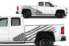 GMC Sierra Vehicle Vinyl Truck Decal Decals Factory Crafts Graphics Custom American Flag America Gray