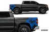 Toyota Tundra TRD Truck Vinyl Decal Graphics Custom Blue Skull Design