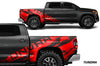 Toyota Tundra TRD Truck Vinyl Decal Graphics Custom Red Design