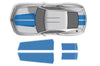 Chevy Chevrolet Camaro Car Decal Vinyl Graphics Blue Stripe Design