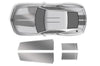 Chevy Chevrolet Camaro Car Decal Vinyl Graphics Silver Stripe Design