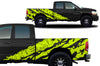 Dodge Ram 1500 2500 Truck Vinyl Decal Custom Graphics Yellow Design