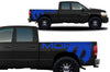 Dodge Ram 1500 2500 Truck Vinyl Decal Custom Graphics Blue Design