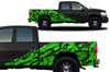 Dodge Ram 1500 2500 Truck Vinyl Decal Custom Graphics Green Design