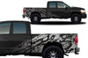 Dodge Ram 1500 2500 Truck Vinyl Decal Custom Graphics Silver Design