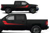 Chevy Chevrolet  Silverado 2008 2009 2010 2011 2012 2013 Truck Decal Vinyl Graphics Red Design