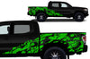 Toyota Tacoma TRD Truck Vinyl Decal Graphics Custom Green Skull Design