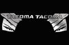 Toyota Tacoma TRD Truck Vinyl Decal Graphics Custom Silver Design