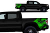 Toyota Tacoma TRD Truck Vinyl Decal Graphics Custom Green Skull Design