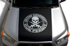 Toyota 4Runner 4 Runner TRD Truck Vinyl Decal Graphics Custom Black Hood 2nd Amendment Design