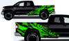 Toyota Tundra TRD Truck Vinyl Decal Graphics Custom Green Design