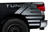 Toyota Tundra TRD Truck Vinyl Decal Graphics Custom Silver American Flag Design