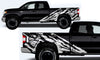Toyota Tundra TRD Truck Vinyl Decal Graphics Custom White Skull Design