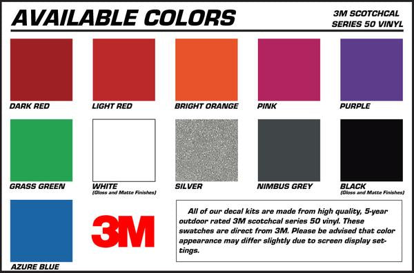 Custom Vinyl Decal NIGHTMARE Wrap Kit for Dodge Ram 1500/2500 02-08 Matte  Black