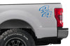 Ford F-150 F150 Truck Vinyl Decal Wrap Factory Crafts Graphics Custom Blue Design