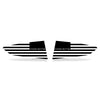 Chevrolet Corvette (2014-2019) Rear Window Vinyl Decal Wrap Kit - Corvette Flag