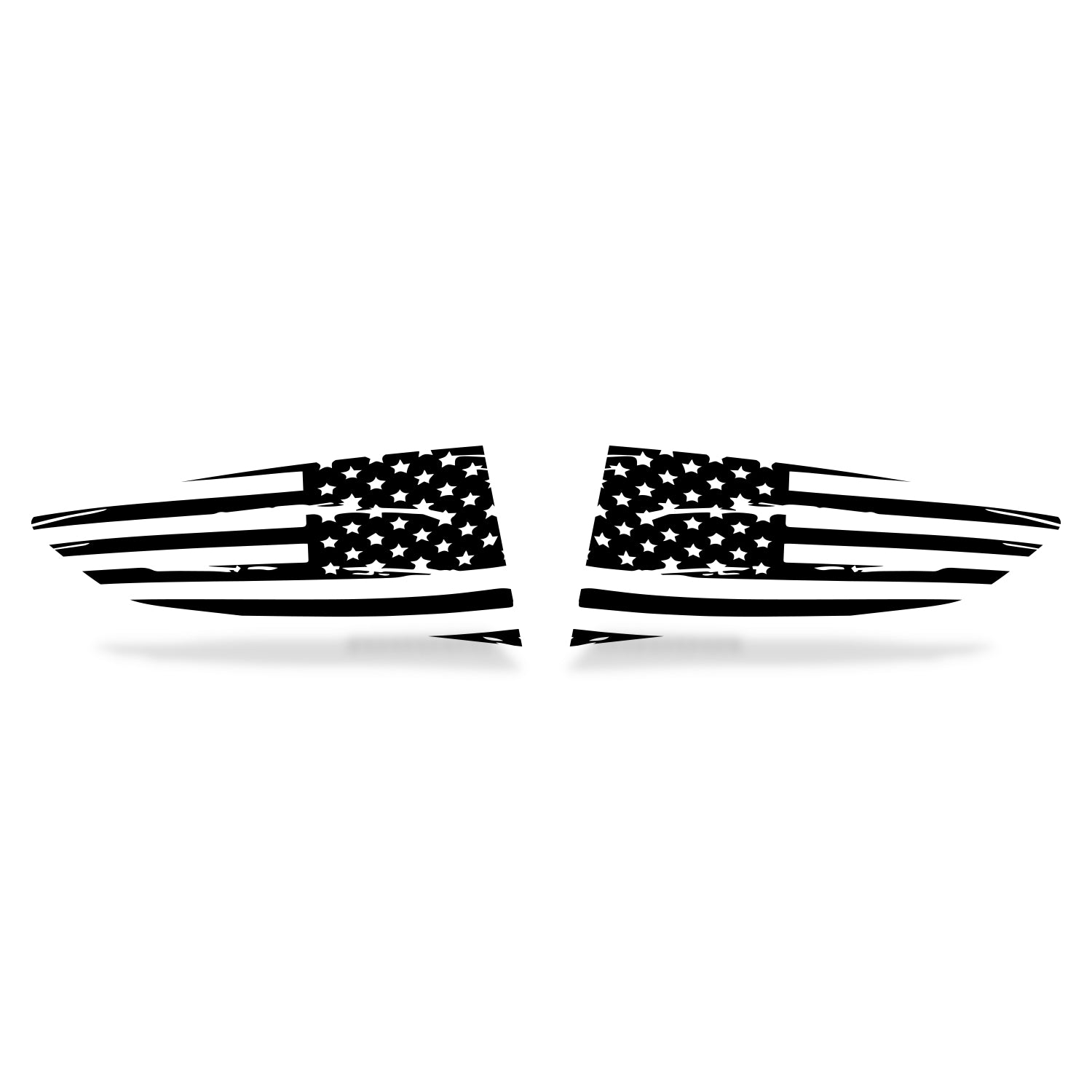 Corvette Rear Window Graphics Chevrolet Corvette (2014-2019) Rear Window Vinyl Decal Wrap Kit - Dist ...