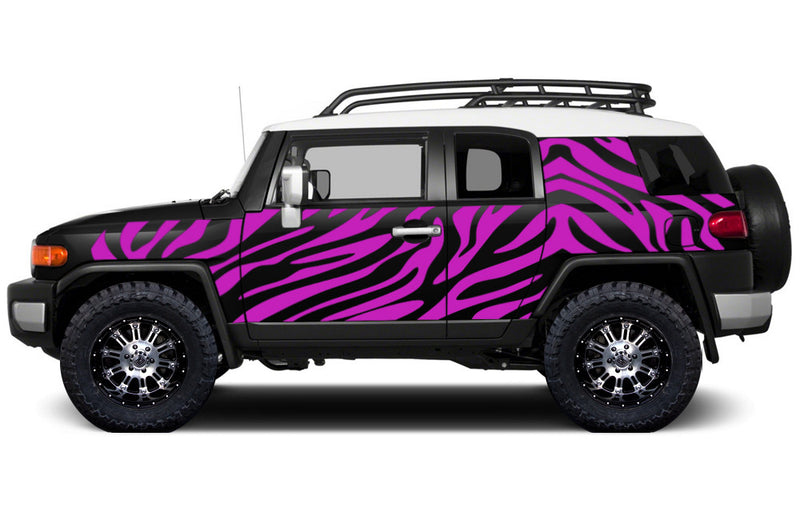 Toyota FJ Cruiser TRD Truck Vinyl Decal Graphics Custom Pink Design