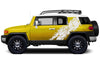 Toyota FJ Cruiser TRD Truck Vinyl Decal Graphics Custom White Design