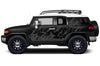 Toyota FJ Cruiser TRD Truck Vinyl Decal Graphics Custom Gray Design