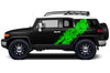 Toyota FJ Cruiser TRD Truck Vinyl Decal Graphics Custom Green Design