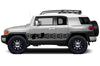 Toyota FJ Cruiser TRD Truck Vinyl Decal Graphics Custom Black Stripe Design 