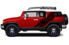  Toyota FJ Cruiser TRD Truck Vinyl Decal Graphics Custom Black Design 