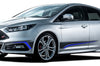 Ford Focus Car Vinyl Decal Wrap Factory Crafts Graphics Custom Black Blue Design 