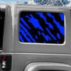 Jeep Wrangler JK (2007-2017) 4-Door Rear Window Wrap Custom Vinyl Decal Kit - SPLASH