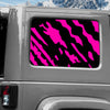 Jeep Wrangler JK (2007-2017) 4-Door Rear Window Wrap Custom Vinyl Decal Kit - SPLASH