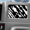 Jeep Wrangler JK (2007-2017) 4-Door Rear Window Wrap Custom Vinyl Decal Kit - SPLASH