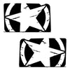 Jeep Wrangler JK (2007-2017) 4-Door Rear Window Wrap Custom Vinyl Decal Kit - TORN ARMY STAR