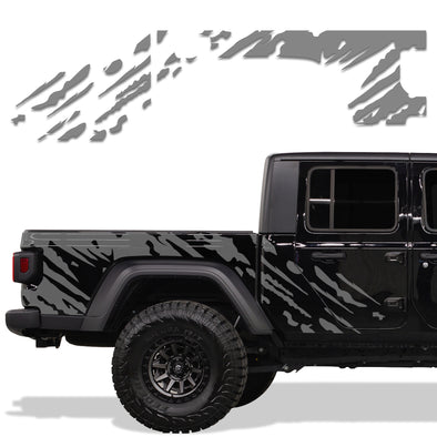 Jeep Gladiator 2018-2022 Graphic Vinyl Decal Kit-Splash