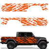 Jeep Gladiator 2018-2022 Graphic Vinyl Decal Kit-Wavy
