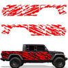 Jeep Gladiator 2018-2022 Graphic Vinyl Decal Kit-Wavy