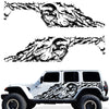 Jeep Wrangler JL 4 Door 2018-2022 Graphic Vinyl Decal Kit-Nightmare