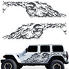 Jeep Wrangler JL 4 Door 2018-2022 Graphic Vinyl Decal Kit-Nightmare