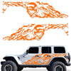 Jeep Wrangler JL 4 Door 2018-2022 Graphic Vinyl Decal Kit-Nightmare