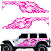 Jeep Wrangler JL 4 Door 2018-2022 Graphic Vinyl Decal Kit-Nightmare