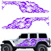 Jeep Wrangler JL 4 Door 2018-2022 Graphic Vinyl Decal Kit-Nightmare