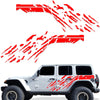 Jeep Wrangler JL 4 Door 2018-2022 Graphic Vinyl Decal Kit-Splash