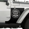 Jeep Wrangler (2007-2020) 4-Door Front Fender Custom Vinyl Decal Kit - AMERICAN LEGEND