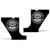 Jeep Wrangler (2007-2020) 4-Door Front Fender Custom Vinyl Decal Kit - AMERICAN LEGEND