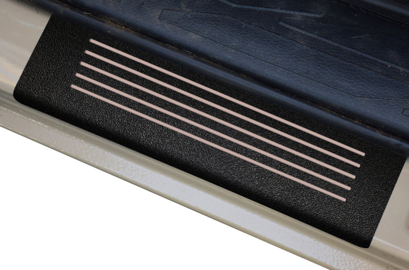 4X For GMC Sierra 1500 Truck Accessories Black Door Sill Plate Cover 4X For GMC Sierra 1500 Truck Accessories Black Door Sill Plate Cover