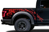 Ford Raptor F-150 F150 2015 2016 2017 2018 Truck Vinyl Decal Graphics Wrap Kit Factory Crafts Custom Red