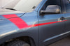 Toyota Tundra TRD Truck Vinyl Decal Graphics Custom Red Design