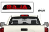 Toyota Tundra TRD Truck Vinyl Decal Graphics Custom Black Brake Light Design