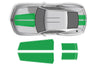 Chevy Chevrolet Camaro Car Decal Vinyl Graphics Green Stripe Design