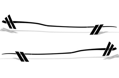 Chevy Chevrolet Camaro 2010 2011 2012 2013 2014 2015 Car Decal Vinyl Graphics Black Design Made in USA
